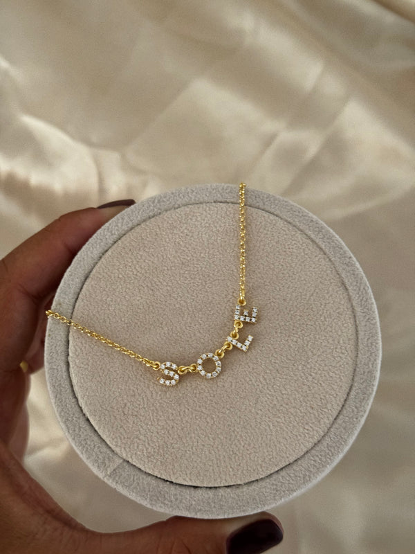 COLLANA NAME BASIC ZIRCONI