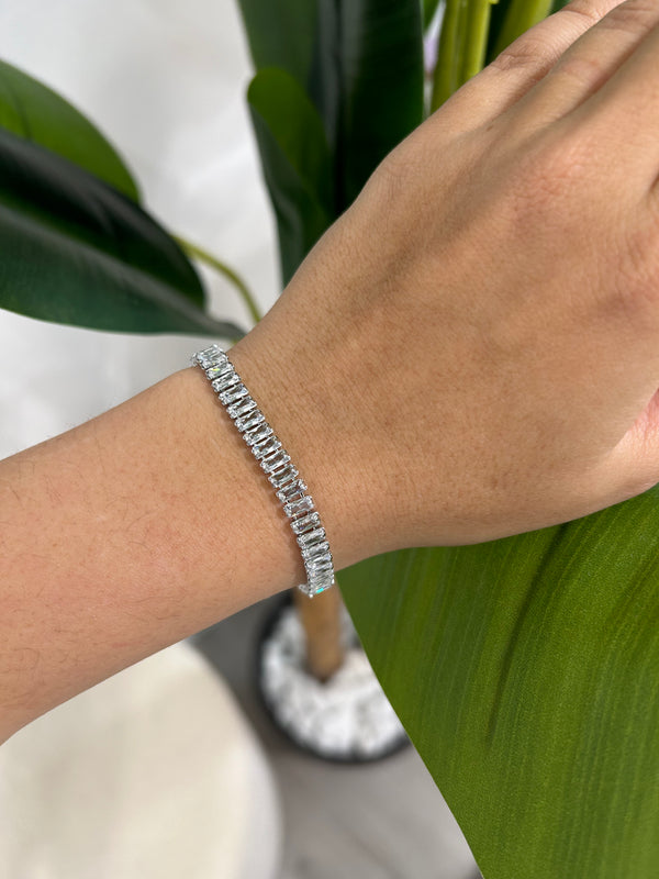 Bracciale Baguette Zirconi