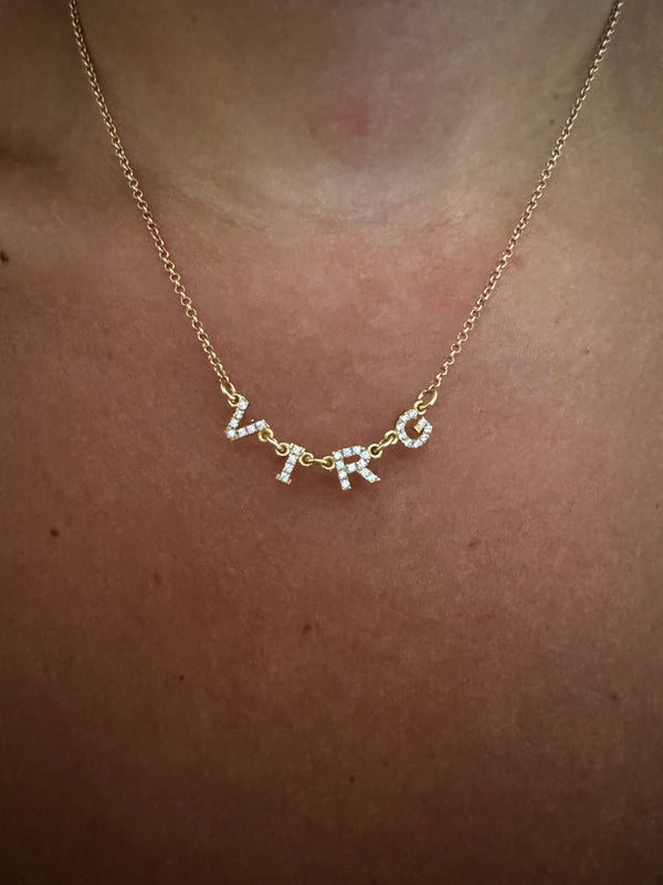 COLLANA NAME BASIC ZIRCONI