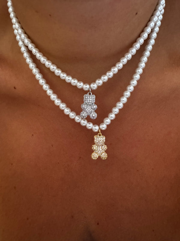 COLLANA PERLE & BEAR