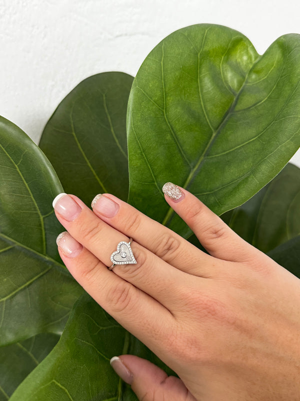 Anello Cuore Punto Luce