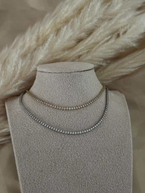 COLLANA CHOKER TENNIS LUXURY