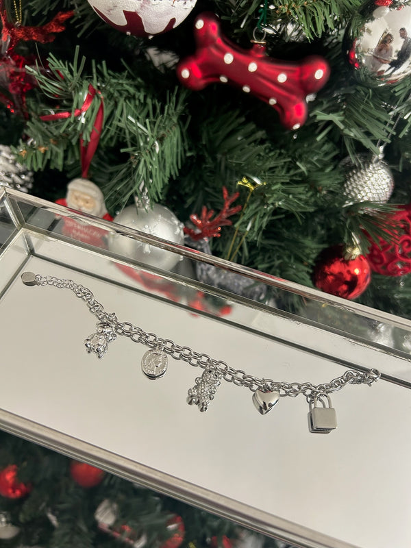 Bracciale Lucchetto Orsetto & Cuore
