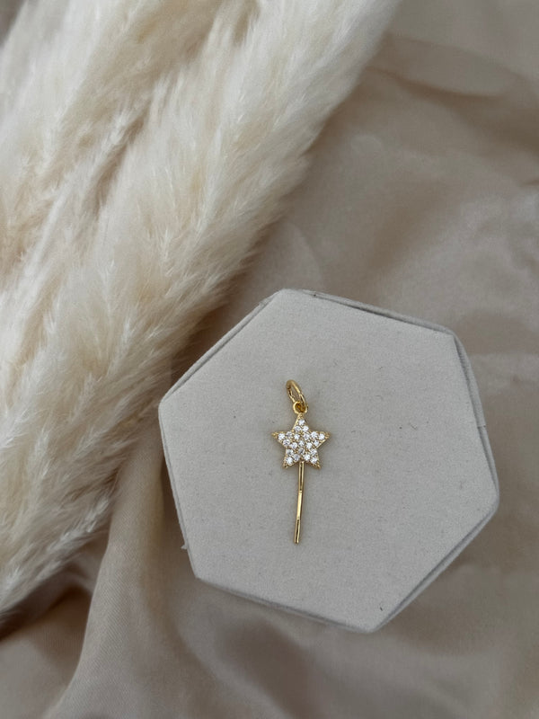 CHARM BACCHETTA STRASS